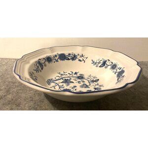 Blue and White Onion Pattern Bowl  7.25"   #2283